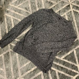 Express - Distressed Crew Neck Sweater